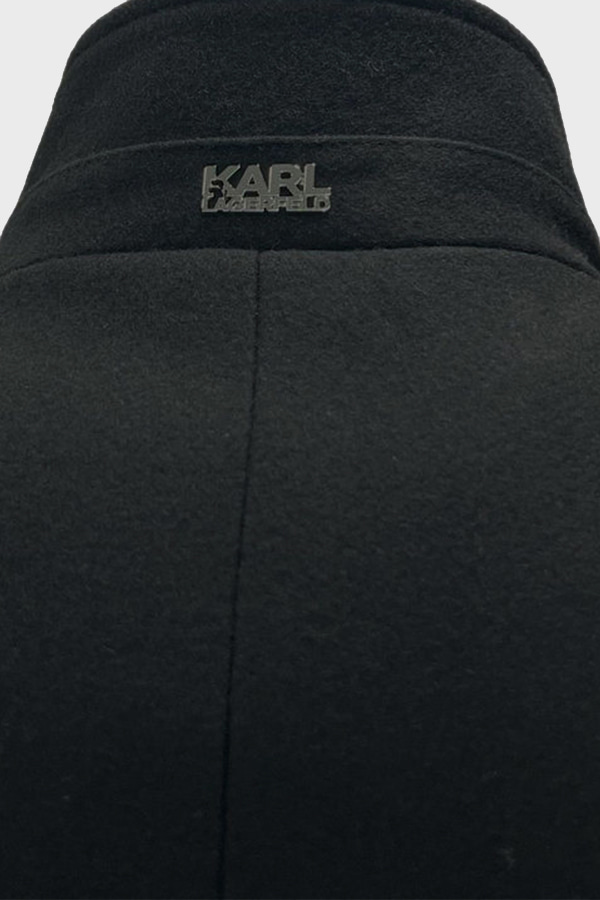 ΠΑΛΤΟ KARL LAGERFELD - 990 ΜΑΥΡΟ